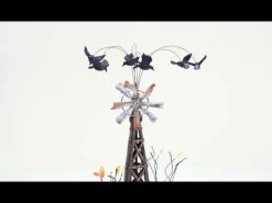 Halloween Village Accessories*Department 56 A Chill In The Air Weathervane