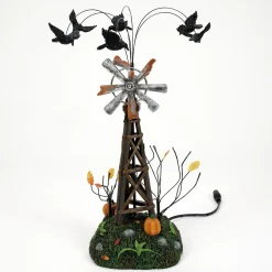 Halloween Village Accessories*Department 56 A Chill In The Air Weathervane
