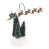 The Original Snow Village*Department 56 Animated Flaming Sleigh