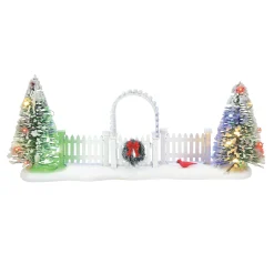 Village Accessories*Department 56 Cardinal Christmas Gate