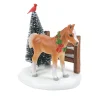 Village Accessories*Department 56 Cardinal Christmas Pony