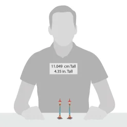 Christmas In The City Series*Department 56 Chinatown Post Lamps S/2