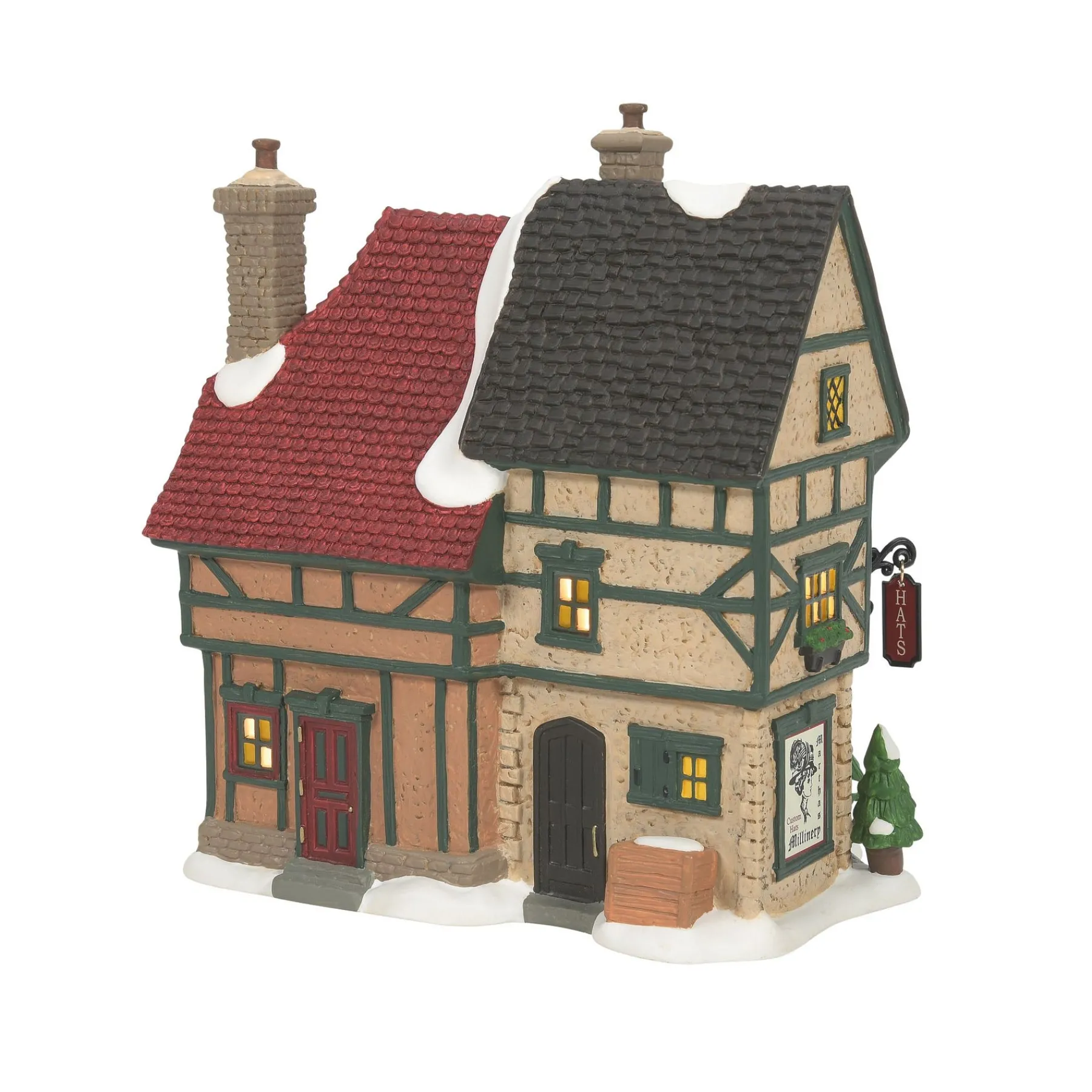 Dickens' A Christmas Carol*Department 56 Christmas Carol Cornhill Shops