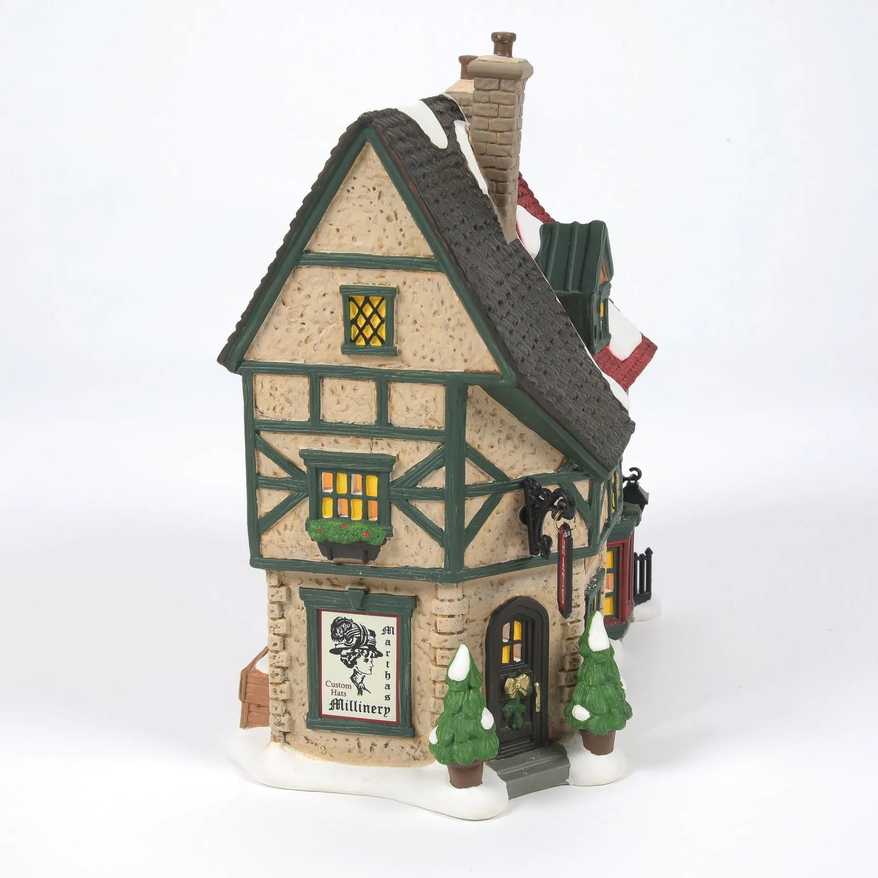 Dickens' A Christmas Carol*Department 56 Christmas Carol Cornhill Shops