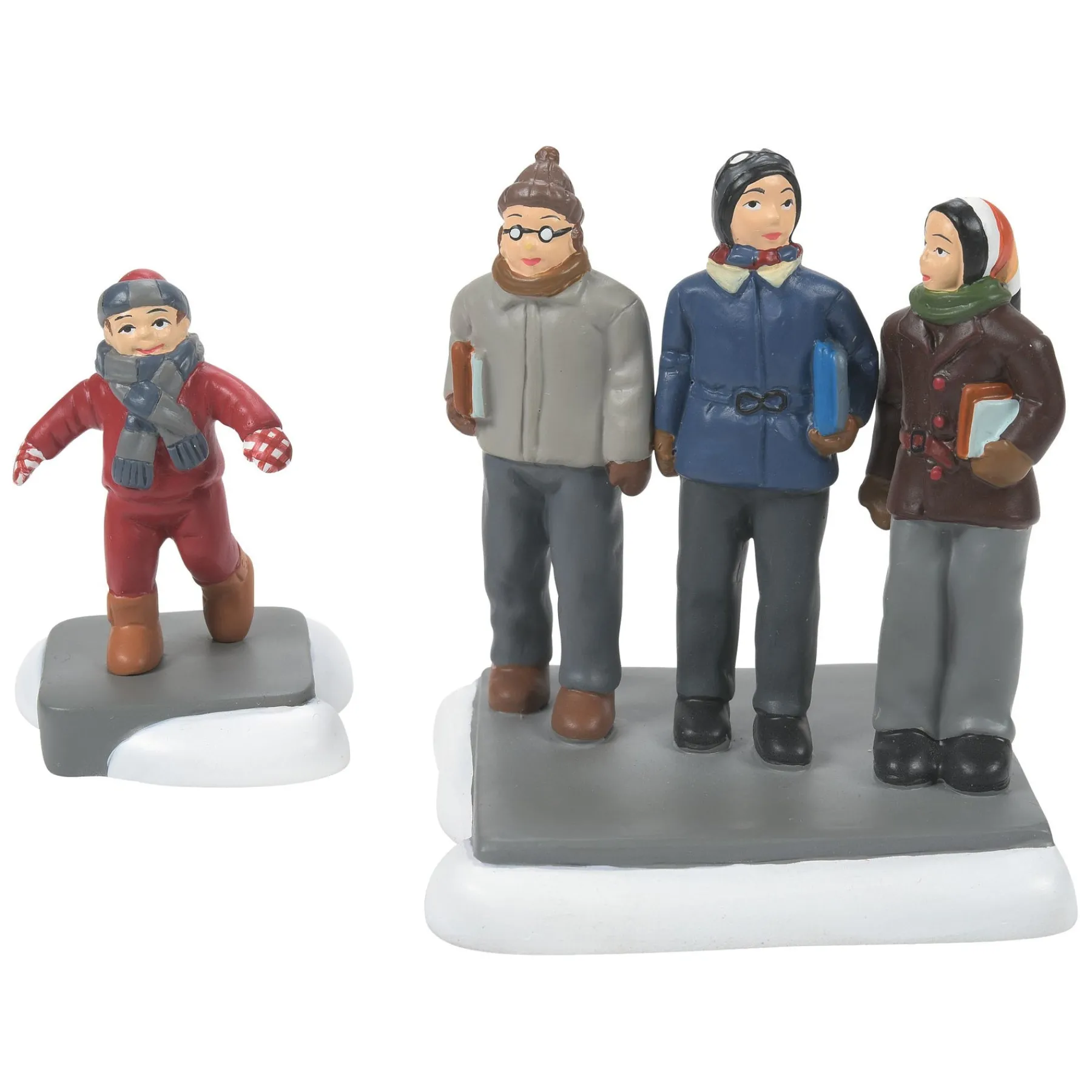 A Christmas Story™ Village*Department 56 C'mon Guys, Wait Up!