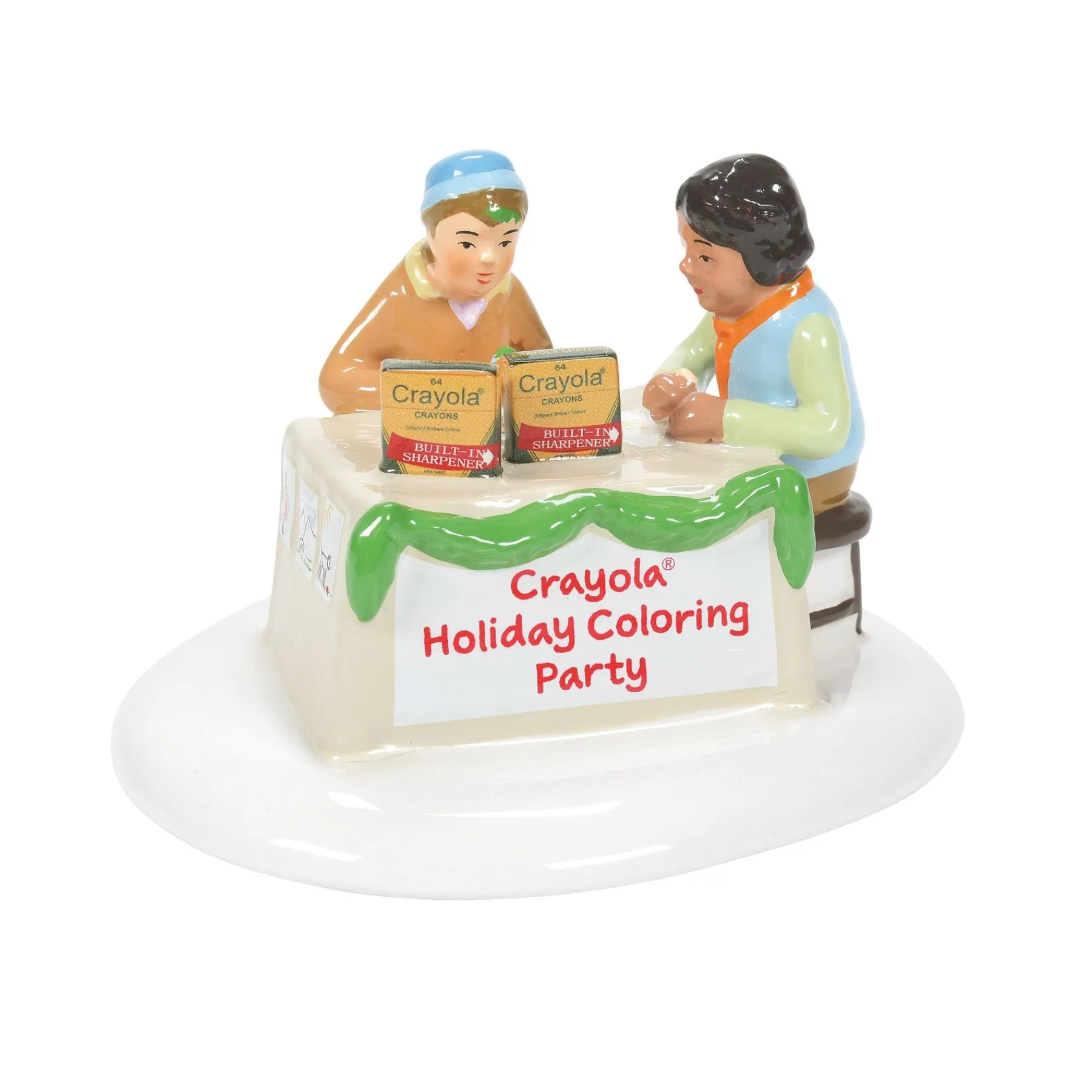 The Original Snow Village*Department 56 Crayola Holiday Coloring Party