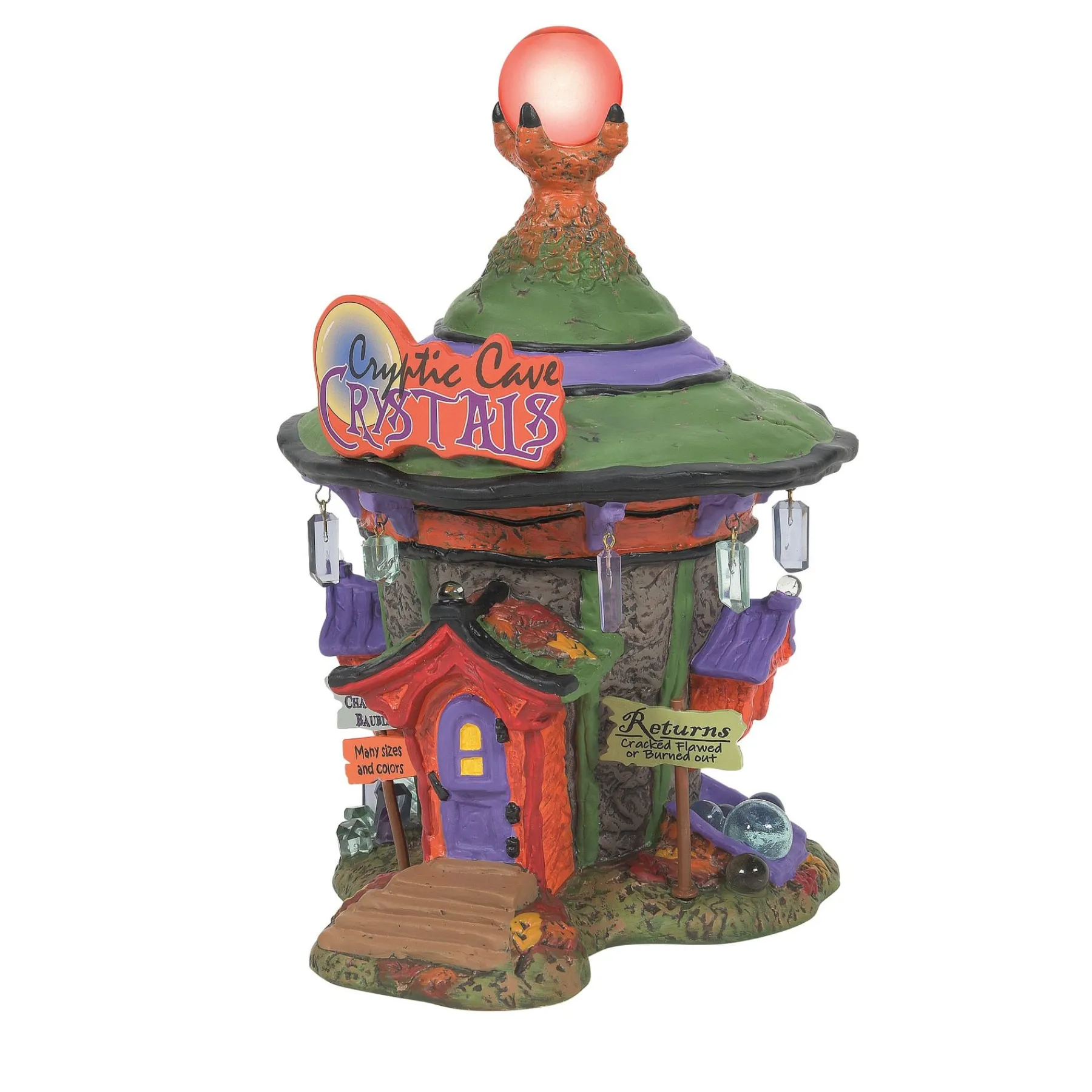 Snow Village Halloween*Department 56 Cryptic Cave Crystals