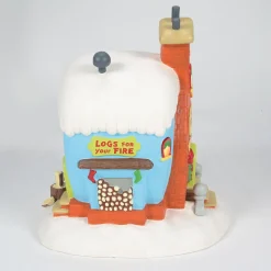 Grinch™ Village*Department 56 Flue Who's Fireplace Place