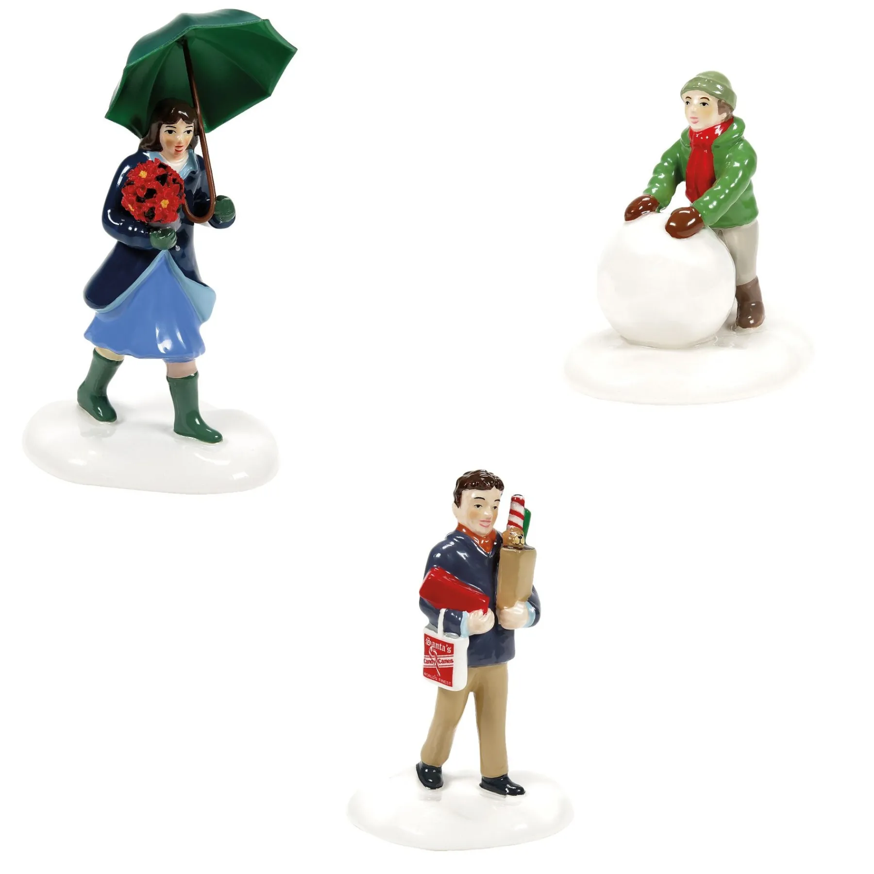 The Original Snow Village*Department 56 Friends & Neighbors S/3