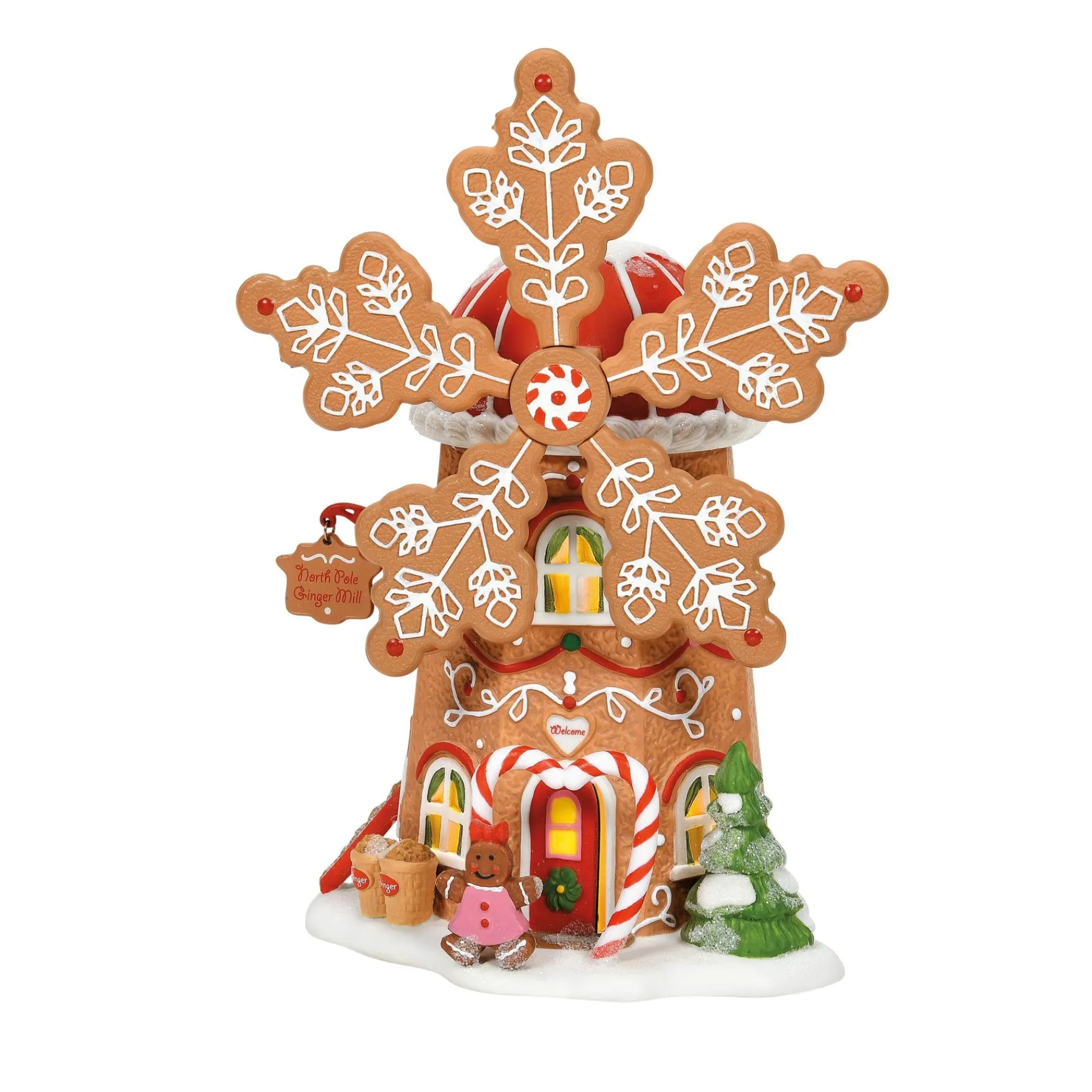 North Pole Series*Department 56 Gingerbread Cookie Mill