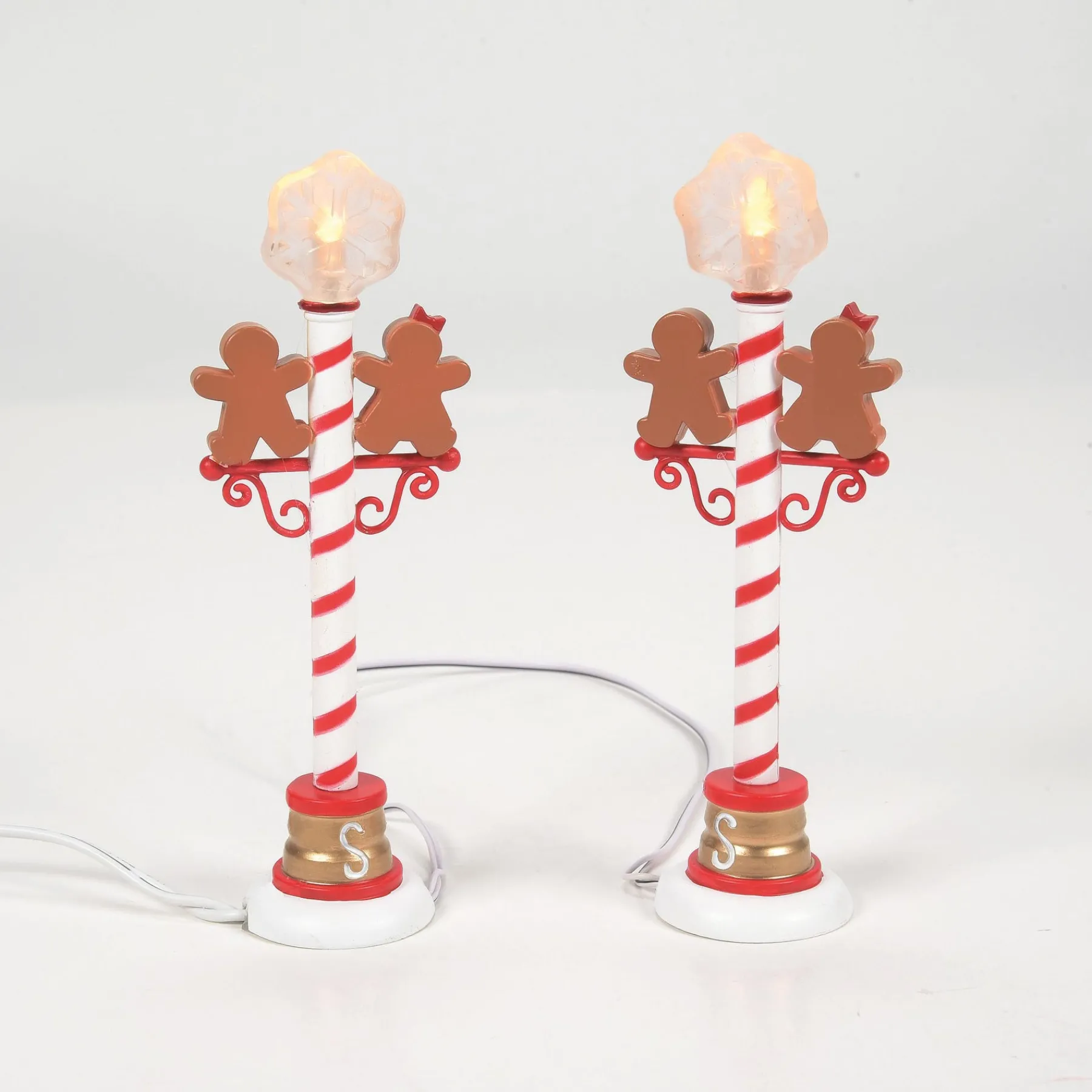 Village Accessories*Department 56 Gingerbread Street Lights