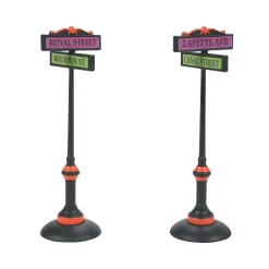 Halloween Village Accessories*Department 56 Halloween Festive Signs