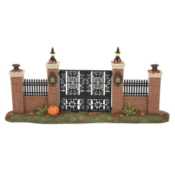 Snow Village Halloween*Department 56 Haunted Mansion Gate