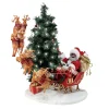 Christmas Traditions*Department 56 Here Comes Santa Claus AA