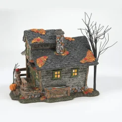 Snow Village Halloween*Department 56 Ichabod Crane's House