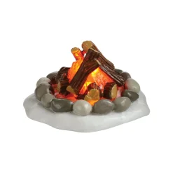 Village Accessories*Department 56 Lit Fire Pit