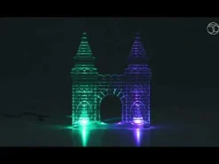 Village Accessories*Department 56 Lit Ice Castle Gate