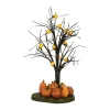 Halloween Village Accessories*Department 56 Lit Jack-O-Lantern Tree