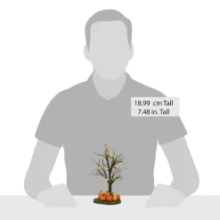 Halloween Village Accessories*Department 56 Lit Jack-O-Lantern Tree