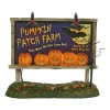 Halloween Village Accessories*Department 56 Lit Pumpkin Patch Billboard