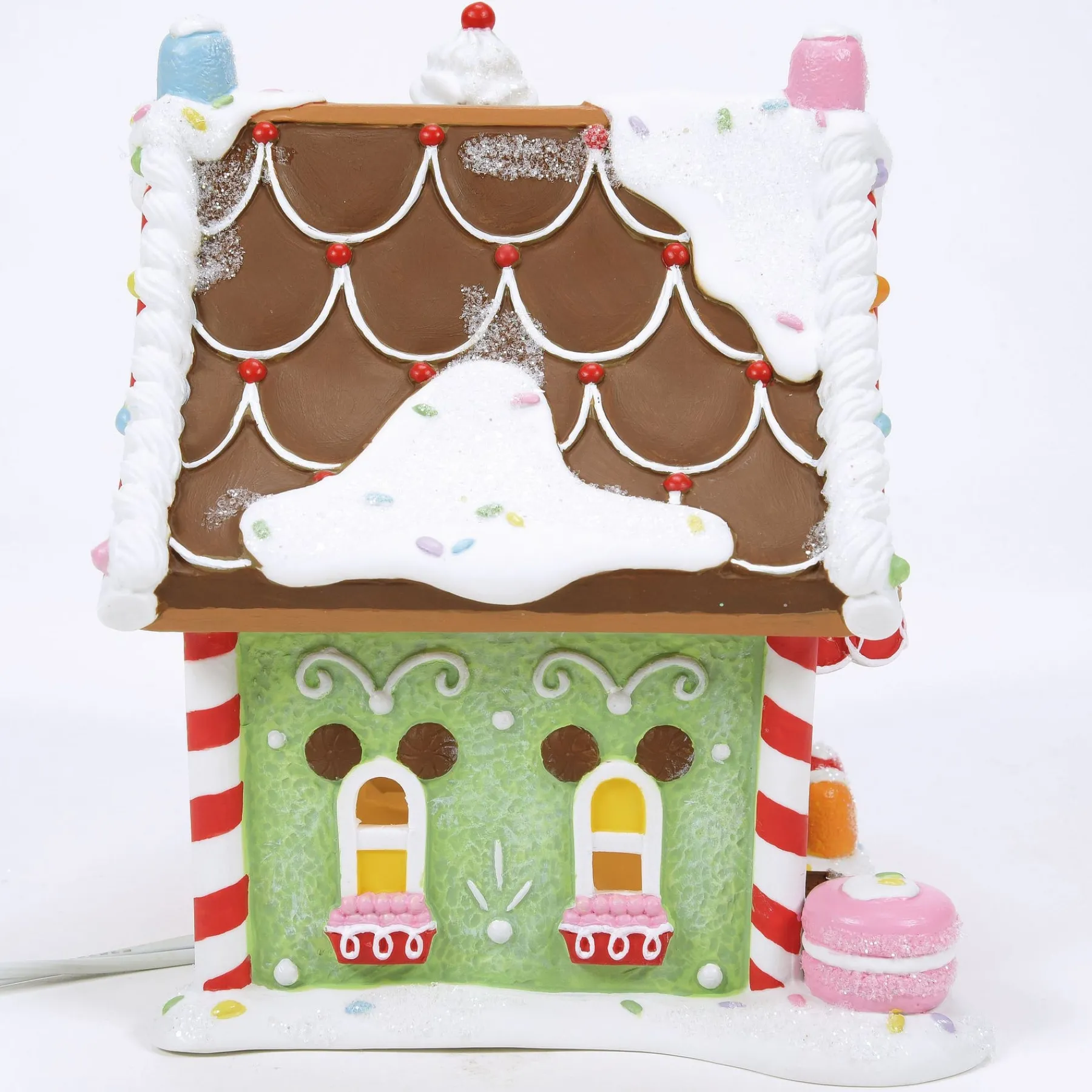 Disney Village*Department 56 Mickey's Peppermint Villa