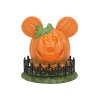 Disney Village*Department 56 Mickey's Town Center Pumpkin