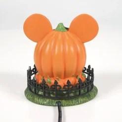 Disney Village*Department 56 Mickey's Town Center Pumpkin
