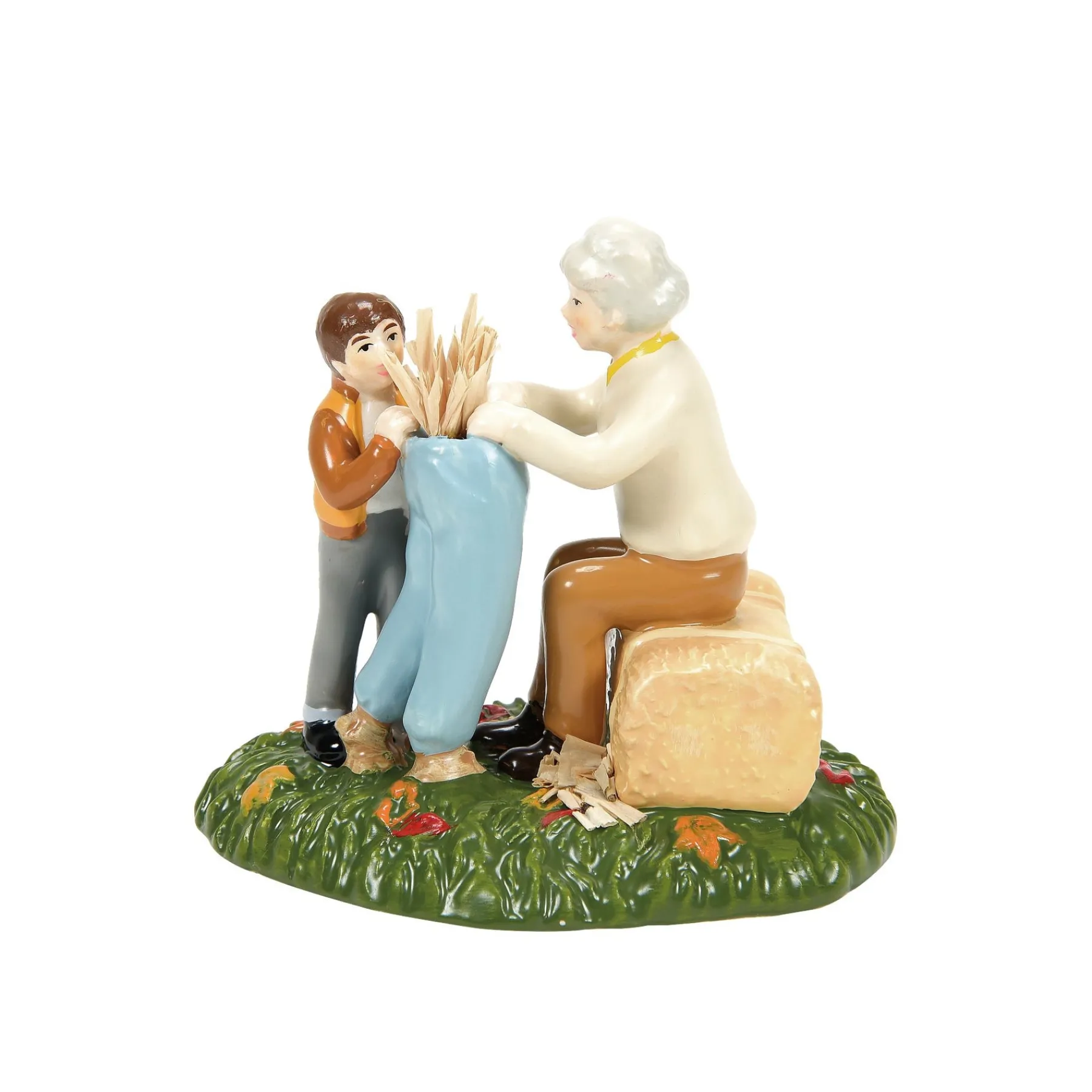 Snow Village Halloween*Department 56 Nana, I'm Stuffed!