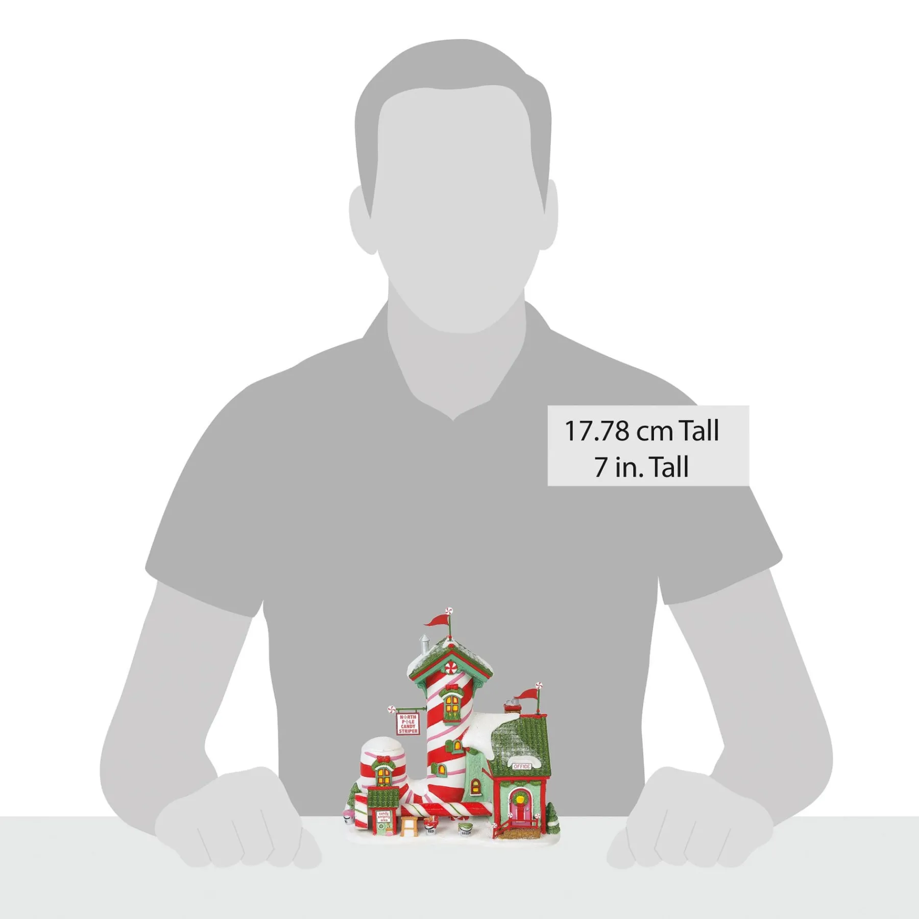 North Pole Series*Department 56 North Pole Candy Striper