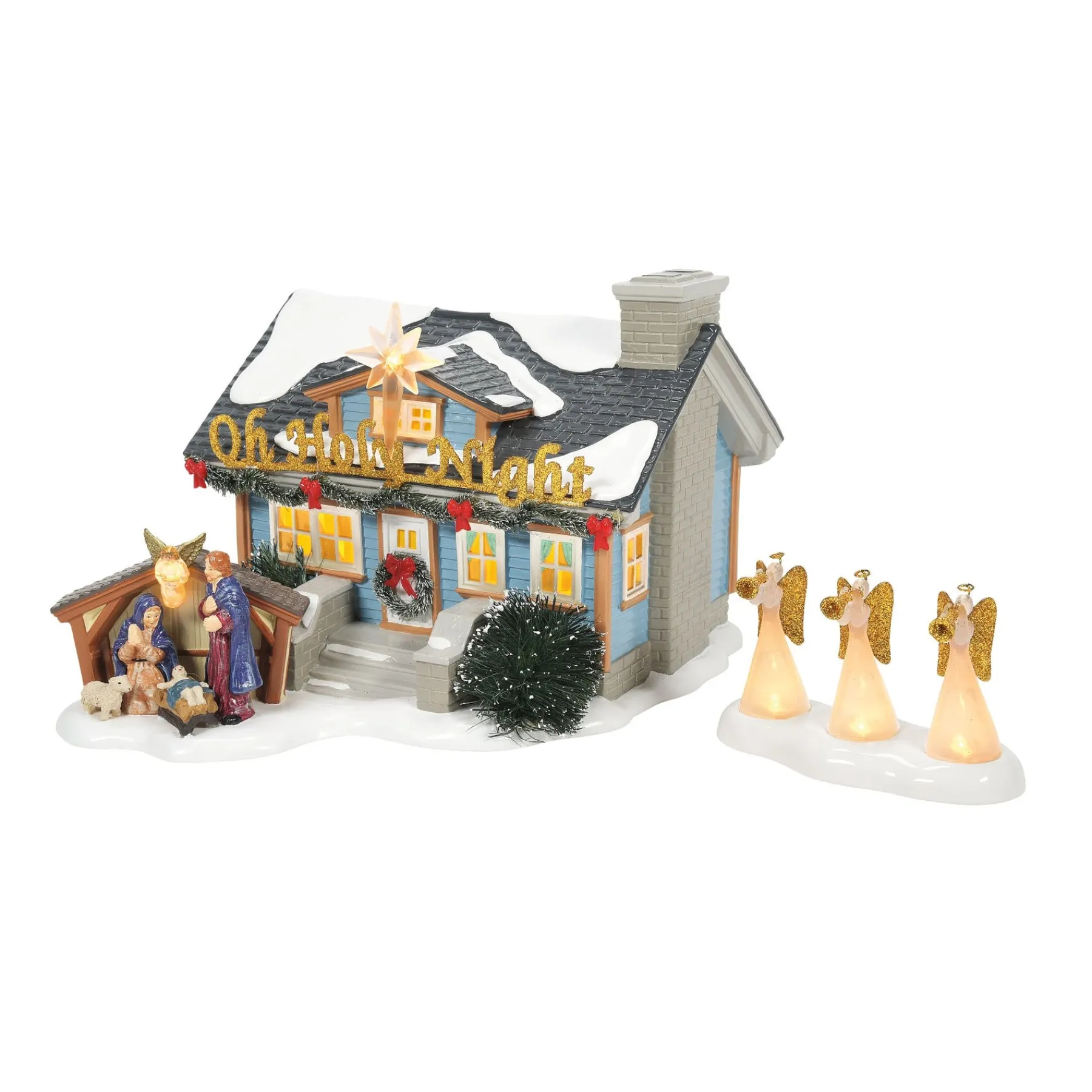 The Original Snow Village*Department 56 Oh Holy Night House