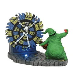 The Nightmare Before Christmas® Village*Department 56 Oogie Boogie Gives a Spin