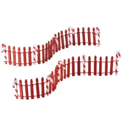Village Accessories*Department 56 Peppermint Fence St/2