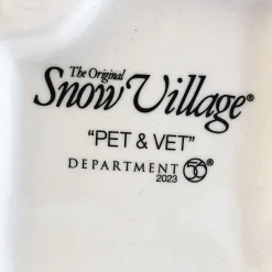 The Original Snow Village*Department 56 Pet & Vet