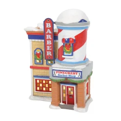 Peanuts® Village*Department 56 Pinecrest Barber Shop