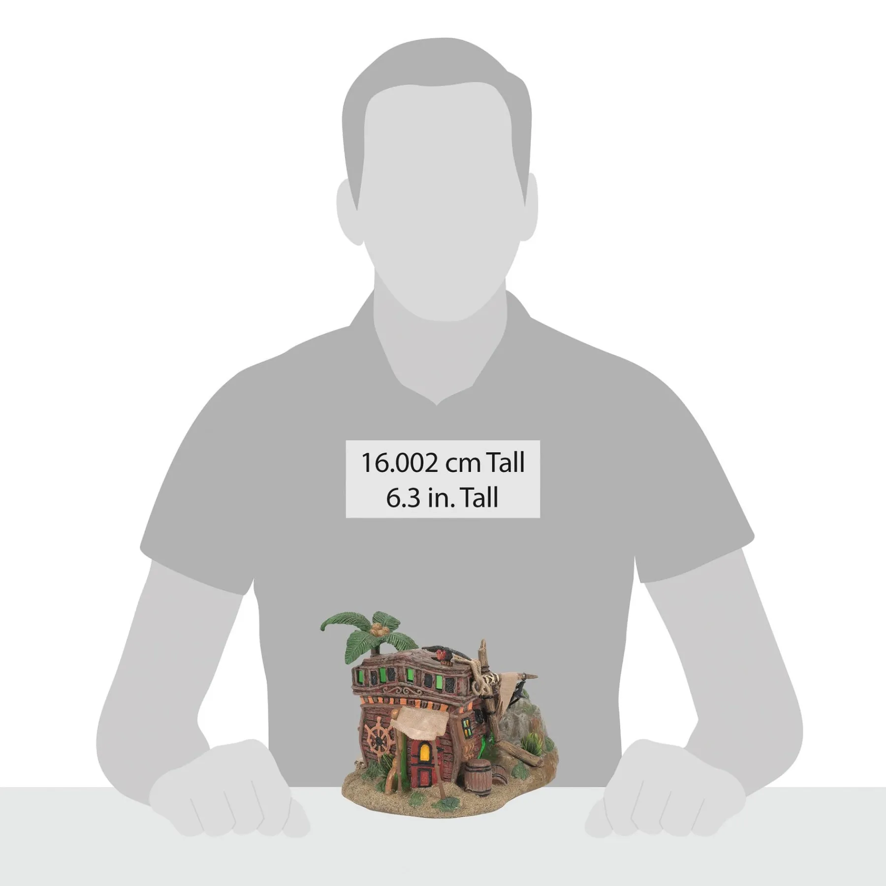 Snow Village Halloween*Department 56 Pirate Haven Hideaway