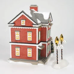 The Original Snow Village*Department 56 Ready For New Year's Eve st/2