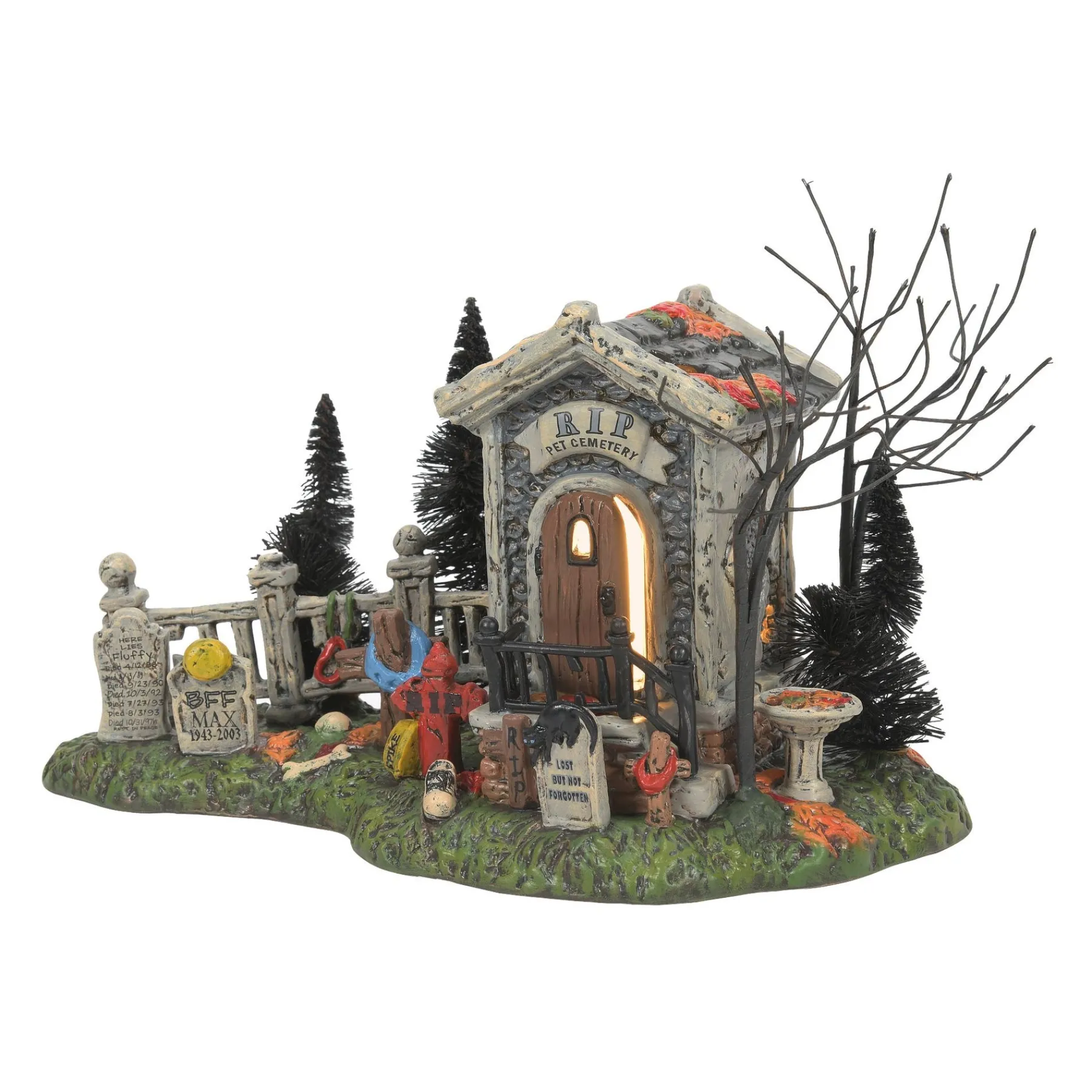 Snow Village Halloween*Department 56 R.I.P. Cemetery