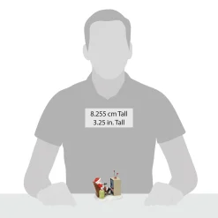 North Pole Series*Department 56 Santa At The Man Cave