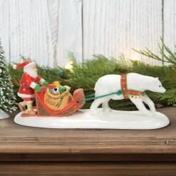 The Original Snow Village*Department 56 Santa Comes To Town 2023