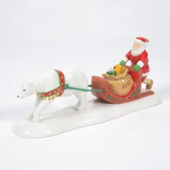 The Original Snow Village*Department 56 Santa Comes To Town 2023