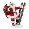 Christmas Traditions*Department 56 Santa Steps Up