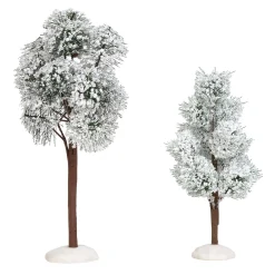 Village Accessories*Department 56 Snowy Jack Pine Trees