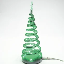 Village Accessories*Department 56 Spiralight LED Tree Green
