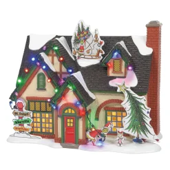 The Original Snow Village*Department 56 The Grinch House
