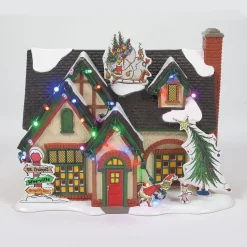 The Original Snow Village*Department 56 The Grinch House
