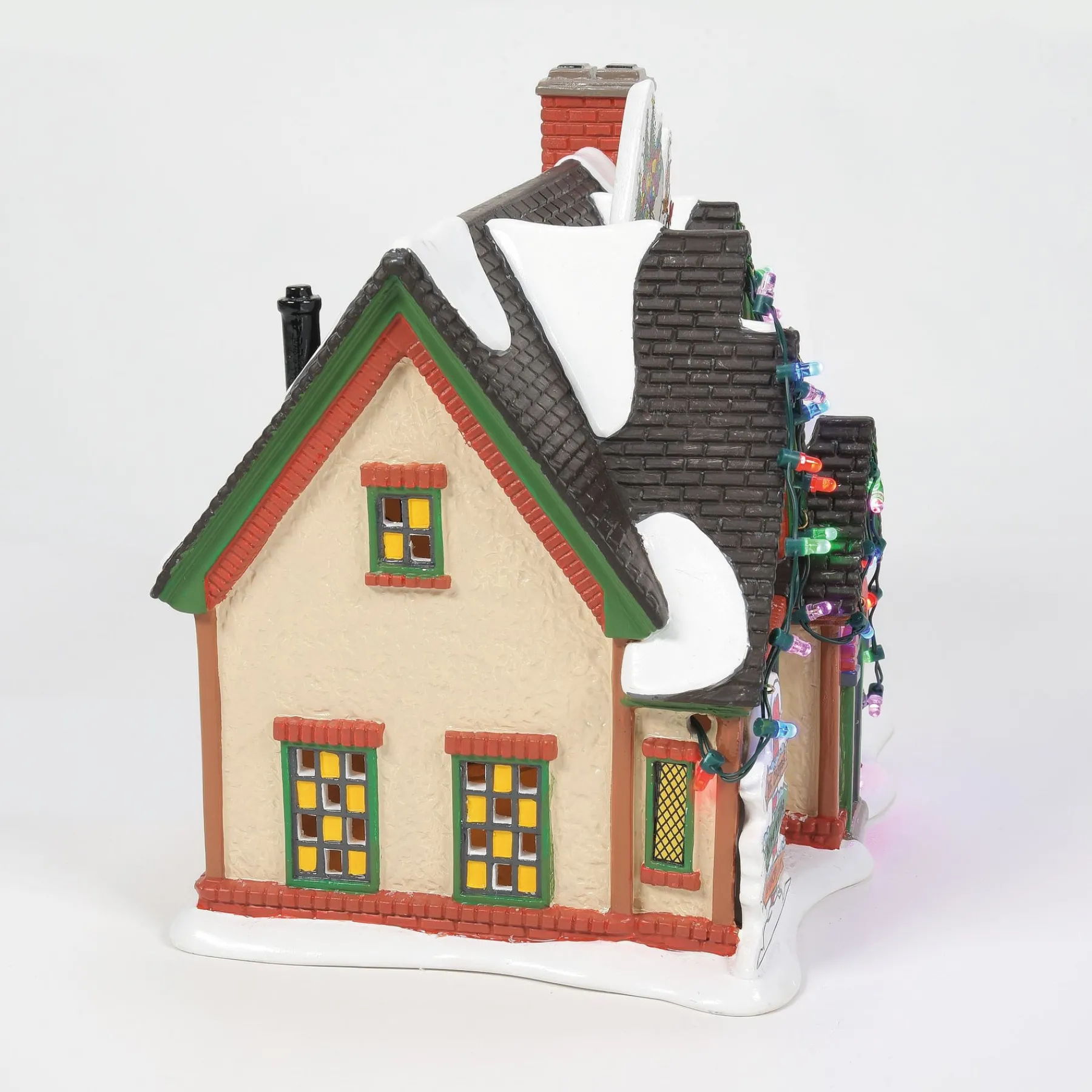 The Original Snow Village*Department 56 The Grinch House