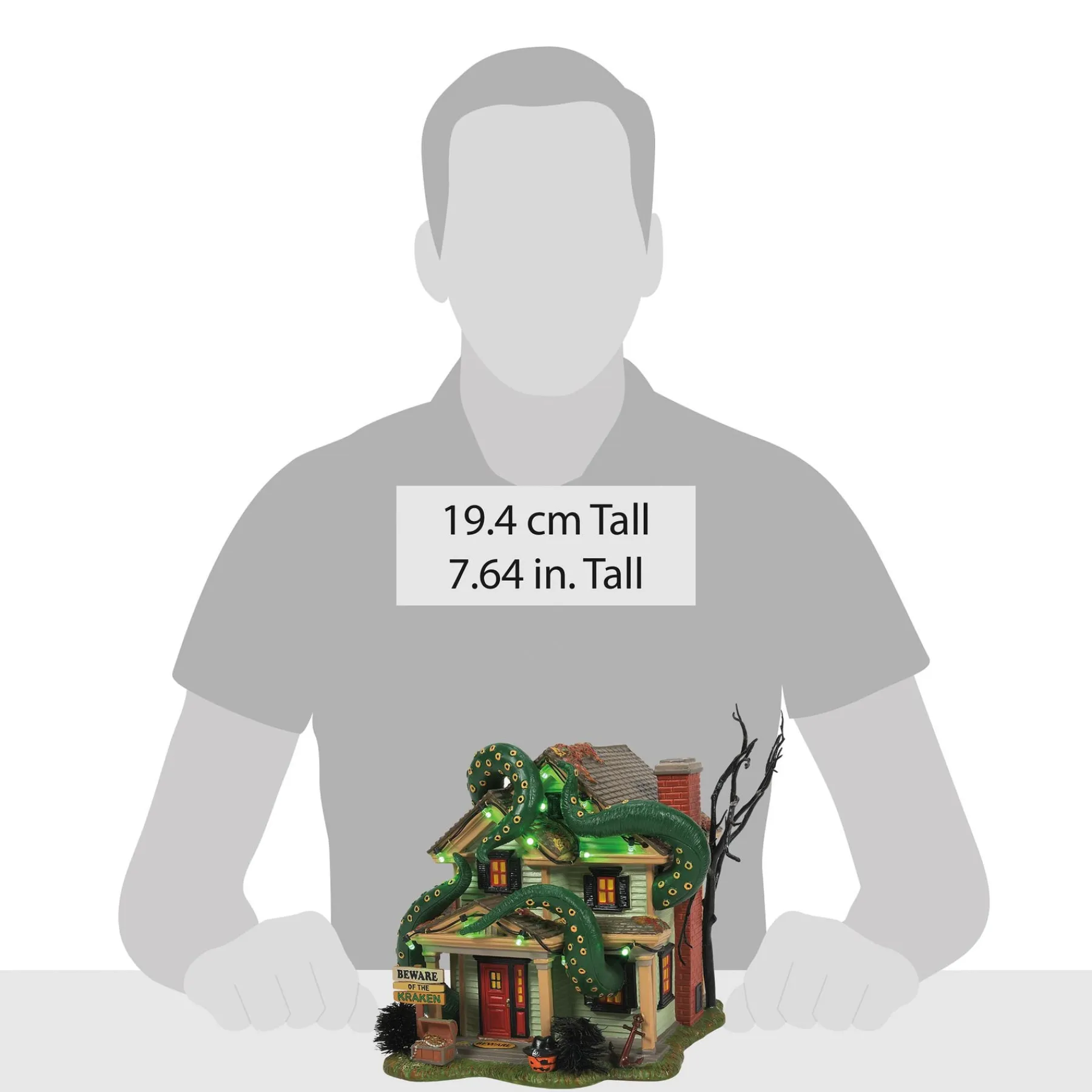 Snow Village Halloween*Department 56 The Kraken House