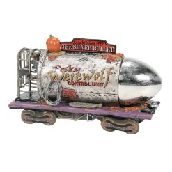 Snow Village Halloween*Department 56 The Silver Bullet, 25th Anniv