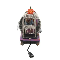 Snow Village Halloween*Department 56 The Silver Bullet, 25th Anniv