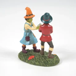 Snow Village Halloween*Department 56 The Squirting Frog Trick